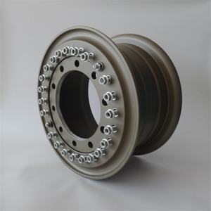 Velg truk, velg roda tempa <span class=keywords><strong>2</strong></span> buah roda truk 20x10 roda beadlock dengan warna coklat - Product Image 2