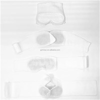 Couvre-yeux jetable pour bébé Masque pour les yeux de photothérapie Tissu élastique non tissé Conception à pois de style uni pour les soins néonatals