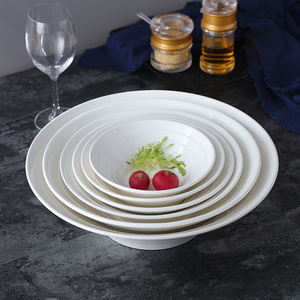 Vajilla de cerámica nórdica personalidad 7/8/9/10/12/14 pulgadas <span class=keywords><strong>ramen</strong></span> tazón sombrero cuencos para Fideos Hous - Product Image 6