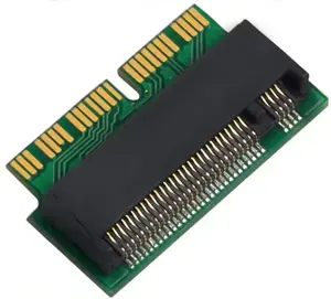 M2 để NVMe PCIe M.2 để NGFF để SSD Adapter Card cho máy tính xách tay 2013 2014 2015 2016 2017 A1465 A1466 A1502 A1398 Adapter cứng món ăn