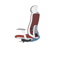 Tissu certifié BIFMA d'appui-tête tournant à dossier haut coloré unique 8 Vente en gros moderne 4D chaise en maille de bureau de haute qualité