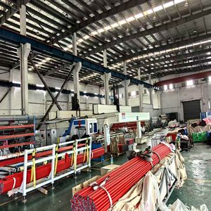 Tubo Antincendio Rosso - Prefabbricato Scanalato e Forato per Facile Installazione nella Protezione Antincendio - Product Image 5