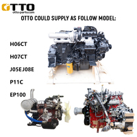 OTTO for Kobelco Excavator Original/Renew Japan J05E J08E J08C P11C EP100 Engine for Hino Engine Complete Engine Assembly