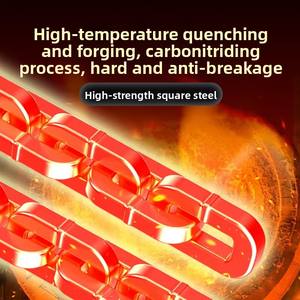 Chaîne de traction pour neige la plus vendue, traitement au manganèse trempé, adaptée aux véhicules de tourisme, chaîne antidérapante - Product Image 5