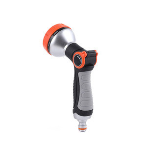Pistola de agua con pulsador de pulgar de 8 funciones, boquilla ajustable para lavado de coches y riego de jardines, ángulo de apertura de 0,8 mm ajustable - Product Image 3