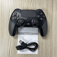 Manette sans fil pour PS4, PS4 Pro, PS4 Slim, Turbo Macro pour les jeux PS4 sur PS5