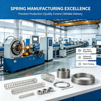 Ressorts d'amortissement industriels en acier de haute qualité, personnalisés en usine (OEM/ODM), type de charge de suspension, ressort de compression