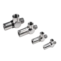 Vanne de contrôle pneumatique pour circuit d'air de ligne de production, avec verrouillage et stabilisation de pression