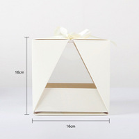 Emballage en papier DIY fleur boîte cadeau Transparent Handheld 2025 Happy Mothers Day Gifts For Mom