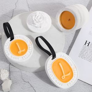 Эфирное масло, керамический ароматический камень, Овальный домашний Автомобиль, универсальный ароматизированный керамический диффузор из глины - Product Image 6