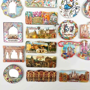 Witt España <span class=keywords><strong>Barcelona</strong></span> UV impreso nevera imán <span class=keywords><strong>mosaico</strong></span> bailarina decoración ciudad hito edificio Decoración - Product Image 4