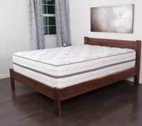Matelas d'Hôtel Économiques Euro Top, Fournisseur d'Usine, Matelas de Lit d'Hôtel en Mousse à Ressorts Ensachés Grand Lit, Très Grand Lit et Lit Double, Livrés en Boîte