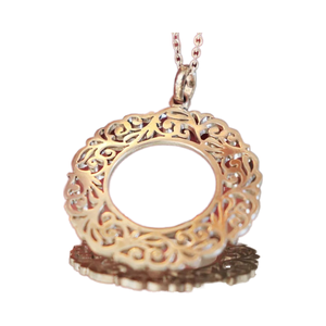 Gioielli Inspire, Ciondolo SUDARSHAN CHAKRA in Acciaio Inossidabile per Donne e Ragazze, Regalo per Lei, Personalizzabile con Qualsiasi Design o Nome - Product Image 1