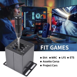 <span class=keywords><strong>Pommeau</strong></span> <span class=keywords><strong>de</strong></span> levier <span class=keywords><strong>de</strong></span> <span class=keywords><strong>vitesse</strong></span> USB H pour Logitech G27 G29 G25 G920 <span class=keywords><strong>Thrustmaster</strong></span> T300RS/GT pour ETS2 Sim Gear Shift PC Racing Game - Product Image 3