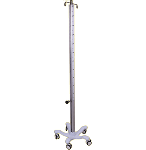 Oferta especial muebles de hospital soporte de poste IV con ajuste de altura de 1,68 m a 2,68 M para hospitales y clínicas - Product Image 1