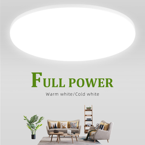 Đèn trần phòng ngủ và phòng khách hiện đại, hình tròn, màu trắng, gắn nổi, siêu mỏng, đèn <span class=keywords><strong>LED</strong></span>/Đèn trần/Đèn gắn trần - Product Image 4