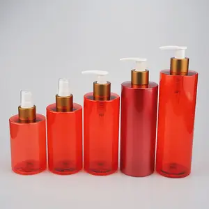 1Oz 2Oz 4Oz 5Oz 6Oz 8Oz 9Oz 10Oz 16Oz 32Oz Plastic Cilinder Huidverzorging Aluminium Koperen Metalen Shampoo Fles