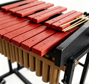 Marimba de Madera de 37 Teclas con Soporte, <span class=keywords><strong>Xilófono</strong></span> Resistente para Bandas Escolares, Orquestas y Actuaciones en Vivo - Product Image 2
