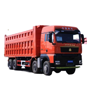 Camion lourd diesel Howo neuf 8x4, camion à benne basculante, semi-remorque avec moteur Weichai, 12 roues, capacité de 33 tonnes - Product Image 1