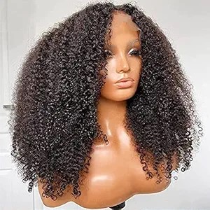 Perruque bouclée naturelle birmane à densité 150%, 180% ou 200% avec closure pour femme - Product Image 2
