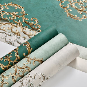 Moderno Peel & Stick <span class=keywords><strong>carta</strong></span> da parati 3D floreale Non tessuto decorazione camera da letto soggiorno divano sfondo, <span class=keywords><strong>casa</strong></span> parete interna rotolo di <span class=keywords><strong>carta</strong></span> - Product Image 2