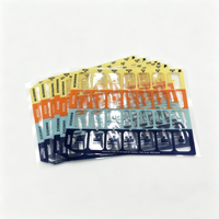 Autocollant transparent pour contenants de médicaments, autocollant auto-adhésif imperméable pour l'emballage des produits de santé et de bien-être