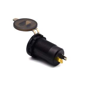 USINE 12v <span class=keywords><strong>USB</strong></span> Type <span class=keywords><strong>C</strong></span> Chargeur <span class=keywords><strong>Prise</strong></span> Voiture Double PD Charge Rapide Double Port <span class=keywords><strong>USB</strong></span> Chargeur de Téléphone Tension Mètre Charge Rapide Marine - Product Image 5