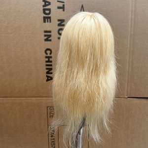 Nouveauté Mannequins de cosmétologie, cheveux humains, tête de manaquin afro-américaine avec jouets pour cheveux, tête d'entraînement, cheveux humains - Product Image 4
