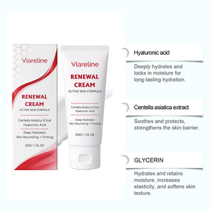 Crème de soin du visage quotidienne, douce, respectueuse de la peau, hydratante, pour une peau douce. - Product Image 4