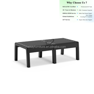 <span class=keywords><strong>Banc</strong></span> en plastique PP moderne noir à lattes, tabouret d'entrée, différentes couleurs, capacité de charge élevée, utilisation polyvalente, chaises de salle à manger - Product Image 1
