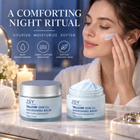 Baume nourrissant pour la peau au suif GHK-Cu, marque privée, pour les zones sèches et rugueuses, soin hydratant riche et confort doux et lisse, 50 g