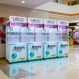 Machine à griffes portable et mobile pour poupées, avec roulettes verrouillables et éclairage, machine de jeu commerciale à la <span class=keywords><strong>chance</strong></span> - Product Image 2