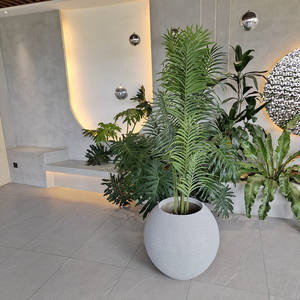 सर्वश्रेष्ठ गुणवत्ता वाले हल्के फूल vae planter इनडोर और आउटडोर ट्री सजावट घर के लिए मैट के साथ बड़े आकार - Product Image 5