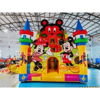 Toboggan gonflable géant en PVC commercial, château gonflable géant, toboggan pour enfants, location pour fêtes en plein air, équipement de parc d'attractions