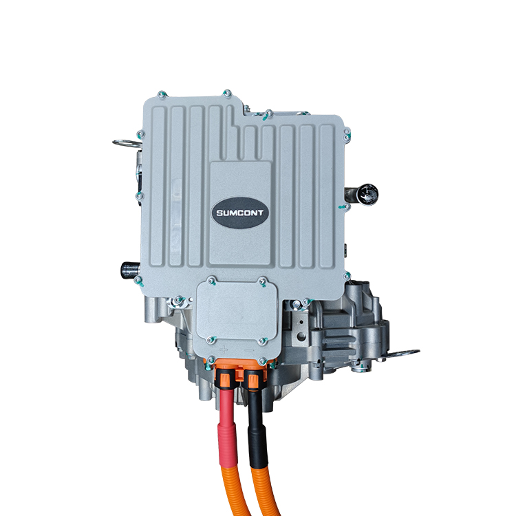 SUMCONT Hot Selling peak 70kw 3 in 1 Motor / Rated 30kw PMSM Electric Car Motor