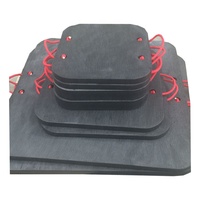 Prix d'usine pour la vente seau camion Jack jambe stabilisateur Pad grand pied grue tapis bien forage stabilisateur tampons