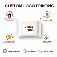 Bolsa de Aluminio Personalizada para Galletas, Resellable, de Grado Alimenticio, con Sellado Térmico, Bolsa Plana de 15g para Empacar Galletas, Suministro al por Mayor de Fábrica