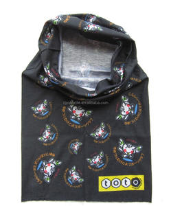 Penutup Leher Anti Air Warna Biru Dongker dengan Logo Custom, Motif Union Jack, dan Motif Pohon untuk Pengendara Motor - Product Image 6