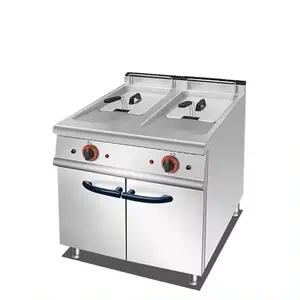 2024 High Efficiency Electric Stainless Steel Deep Fryer Commercial Chicken Potato Chips Fryers For Fast Food Restaurant
