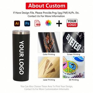 แก้วกาแฟแบบมีโลโก้สั่งทำขนาด 16 ออนซ์ สำหรับเครื่องดื่มและชา ขวดน้ำพกพา แก้วน้ำเดินทางน้ำหนักเบาพิเศษ แก้วน้ำเก็บความร้อนสุญญากาศแบบโลหะ - Product Image 5