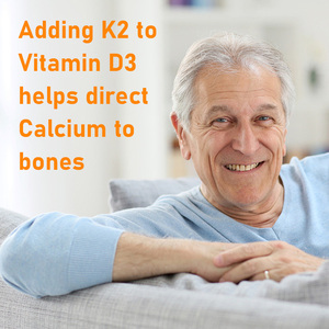 Vitamine D3 de haute qualité avec K2 en gouttes liquides – Vitamine D3 pour la force osseuse, le calcium essentiel, le soutien du calcium et de l'humeur - Product Image 3