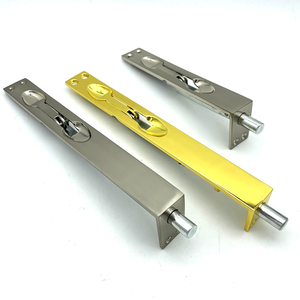 Boulon <span class=keywords><strong>de</strong></span> loquet <span class=keywords><strong>de</strong></span> <span class=keywords><strong>porte</strong></span> coulissante affleurant dissimulé à <span class=keywords><strong>action</strong></span> <span class=keywords><strong>de</strong></span> levier <span class=keywords><strong>de</strong></span> type L classique - Product Image 2