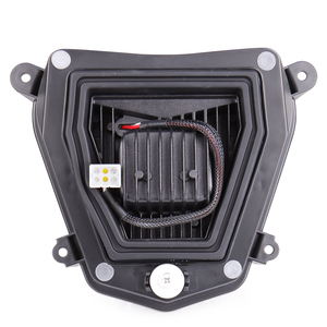 Pour <span class=keywords><strong>KTM</strong></span> <span class=keywords><strong>Duke</strong></span> <span class=keywords><strong>690</strong></span> 690R phares avant de moto Hi/Lo faisceau phare LED assemblage avec blanc DRL - Product Image 5