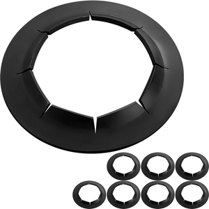 10 pièces/sac NINDEJIN Rondelles Starlock à dents internes en acier inoxydable 304 / acier noir 65Mn, Norme DIN, Usage général industriel M3-M12 - Product Image 3