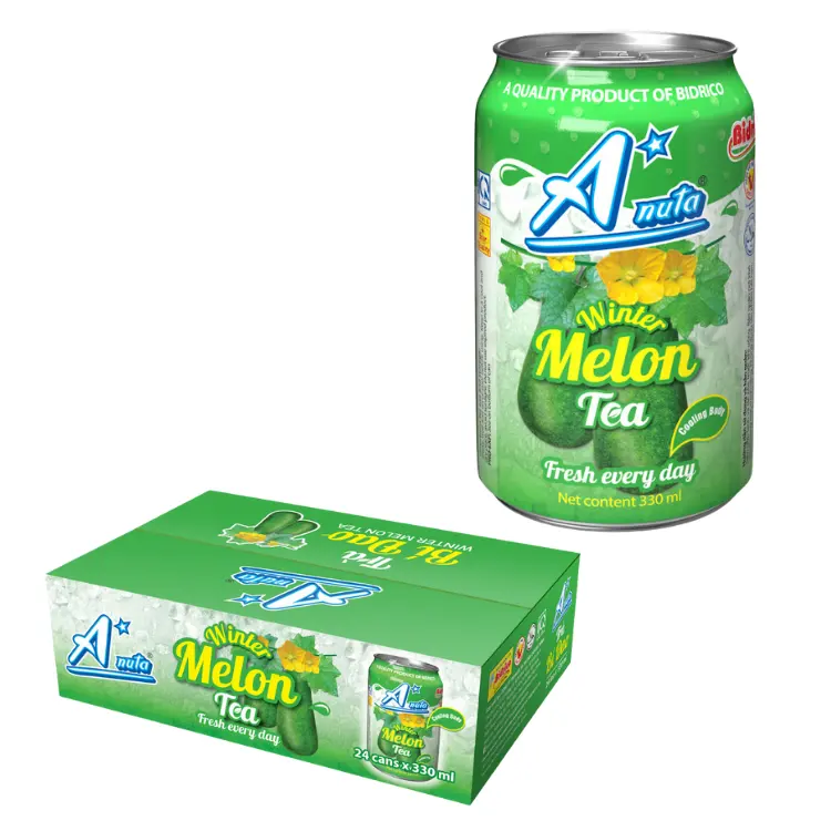Winter Melone Tee Lebensmittel Geschmack Getränke Saft Verpackungs flasche Kunden spezifische Verpackung Kein Zucker von Vietnam Hersteller
