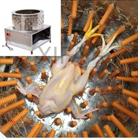 Machine à plumer la volaille en acier inoxydable de qualité commerciale |   Éplucheuse automatique de plumes de poulet, canard et oie pour ferme et abattoir