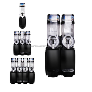 580W 2 Réservoirs Commercial Double Bols Boisson <span class=keywords><strong>Jus</strong></span> Slushie Ice Slush Machine Frozen Drink Machine Pour Restaurant Juice <span class=keywords><strong>Bar</strong></span> - Product Image 4
