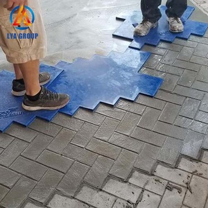 Moules à motifs en béton torsadé, pour patio, texture à polyuréthane - Product Image 2