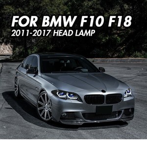 LED Headlights for F10 F18 528i 535i 550i M5 2011-2017 12V New Plug-and-Play E-Mark - Product Image 2