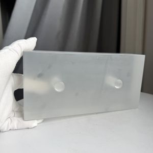 Briques de <span class=keywords><strong>verre</strong></span> givré polies ADL avec trous, briques de <span class=keywords><strong>verre</strong></span> givrées avec trous, <span class=keywords><strong>carreaux</strong></span> de <span class=keywords><strong>verre</strong></span> <span class=keywords><strong>pour</strong></span> décoration architecturale - Product Image 6